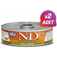 N&D 80 gr Balkabaklı ve Ördekli Kedi Konservesi Tat: Ördek Mama Segmenti