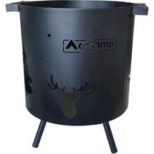 DS-270 Doğa Orman Şöminesi Küçük Siyah