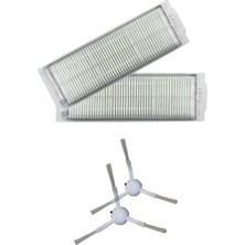 Srfn Ticaret Vacuum Mop Pro Seti: 2 Adet Hepa Filtre - 2 Adet Yan Fırça
