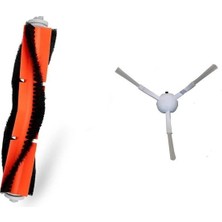 Srfn Ticaret Xiaomi Mijia 1c Vacuum Mop Seti: 1 Adet Ana Fırça - 1 Adet Yan Fırça