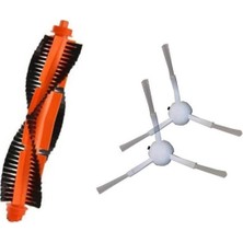 Srfn Ticaret Xiaomi Mi Robot Vacuum Mop Pro Seti: 1 Adet Ana Fırça - 2 Adet Yan Fırça