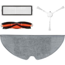 Srfn Ticaret Xiaomi Mijia 1c Uyumlu Akıllı Robot Süpürge Filtre Seti Mijia Vacuum Mop 2 In 1 (4 Parça)