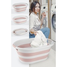 Özcan Ticaret Pazarlama Katlanır Çamaşır Sepeti Sele 25LT