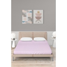 Ataca Tekstil Penye 100x200 Cm Pamuklu Lastikli Çarşaf Pembe