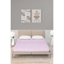 Ataca Tekstil Penye 180x200 Cm Pamuklu Lastikli Çarşaf Pembe