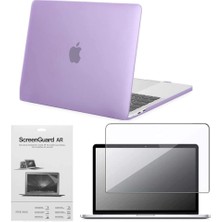 Codegen Apple 13" Macbook Pro M2 A2686 Mor Kılıf Koruyucu + Ekran Filmi CMPTM2-133PU