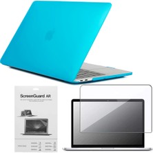 Codegen Apple 13" Macbook Pro M2 A2686 Mavi Kılıf Koruyucu + Ekran Filmi CMPTM2-133LB