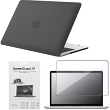 Codegen Apple 13" Macbook Pro M2 A2686 Siyah Kılıf Koruyucu + Ekran Film CMPTM2-133B