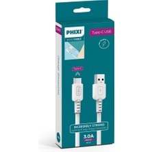 Phixi CB415T Basic 100 cm Type-C USB Şarj ve Data Kablosu