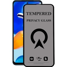 Kzy Xiaomi Redmi Note 11S Global Tam Kaplayan Privacy Hayalet Temperli Ekran Koruycu Cam