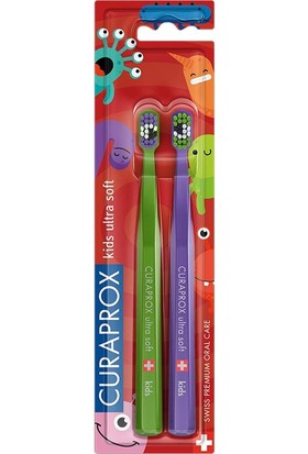 Curaprox Bakteria Kids Limited Edition Ultra Soft Diş Fırçası Seti