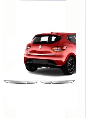 Chromdarwish Renault Clio 4 Krom Stop Alt Çıtası 4 Parça 2012 Snrası