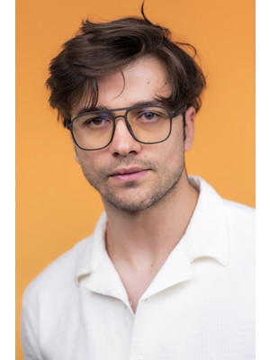 Lunox Viggo Mat Füme Mavi Işık Korumalı Bilgisayar Ekran Gözlüğü