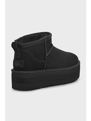 Ugg W Classic  Deri Mini Bot Kadın Bot 1135092