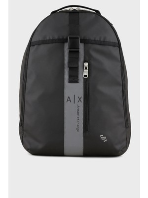 Armani Exchange Dizüstü Bilgisayar Taşıma Bölmeli Çanta Erkek Sırt Çantası 952466 2F869 00020