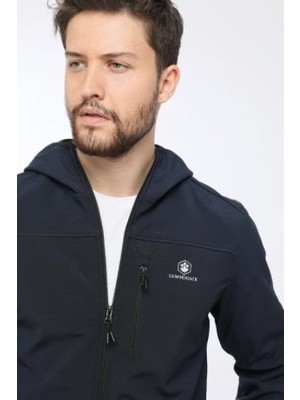 Lumberjack Erkek Kapüşonlu Softshell Mont Basıc