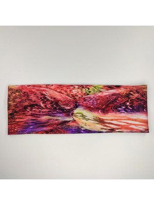 Tedz Collection Mordino Kırmızı Alacalı Saç Bandı