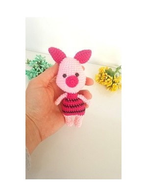 Design By Oykum Piglet Minik Amigurumi Oyuncak