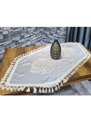 Çeyiz Diyarı Sude Lüx Püsküllü Runner