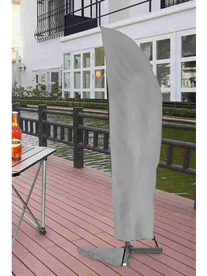 Bundera Tunica Şemsiye Kılıfı Bahçe Şemsiye Plaj Çadırı Su Geçirmez Koruma Örtüsü 220X50 cm