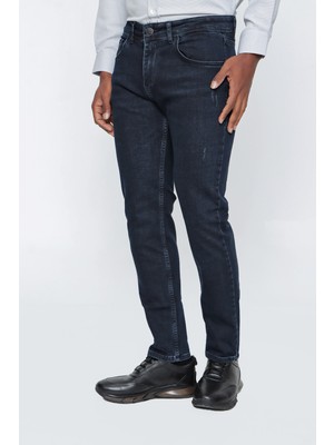 İmza Gabardin Pamuklu 5 Cep Slim Fit Dar Kesim Casual Denim Pantolon 1023225157