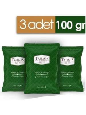 Tahmis Menengiç Kahvesi Sütlü Toz 100 gr 3'lü Paket