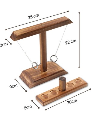 Alyones Hook And Ring Game, Yüzük Atma Oyunu, Kanca ve Yüzük Oyunu (Doğal)