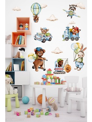 Duende Sticker  Oyun Dünyası Dekoratif Çocuk Odası Stickerı