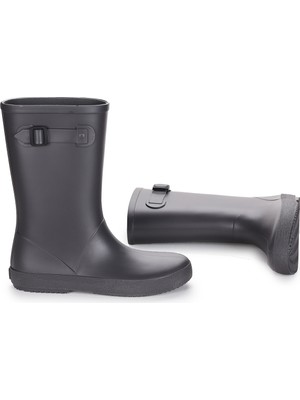 Igor W10256 Splash Euri Kız/erkek Çocuk Su Geçirmez Yağmur Kar Çizmesi Gri