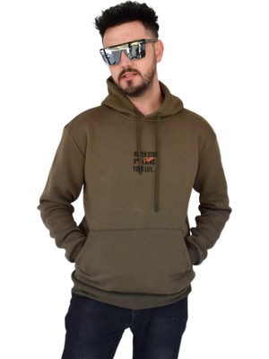 Dynamo Erkek Oversize Kapüşonlu Sweatshirt 6742 BGL-ST02313