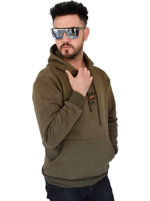 Dynamo Erkek Oversize Kapüşonlu Sweatshirt 6742 BGL-ST02313