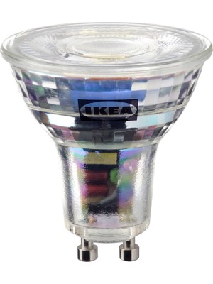IKEA Solhetta LED Ampul GU10 Işık Rengi: Sıcak Beyaz 2700 Kelvin 345 Lm