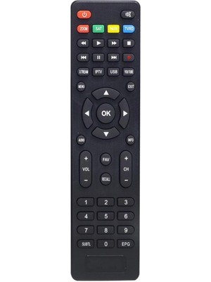 Redline Uydu Kumanda Mıllenıum MLN-20000 Redline Globex GLB-9500 TS-1000 Hd Xtream Iptv Tuşlu Slim