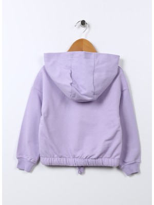 Limon Sweatshirt, 5 Yaş, Lila