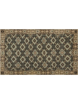 Sempati Halı Eşsız Anadolu Vintage Eskıtme El Dokuma Halı  104 X 180 Cm 9568