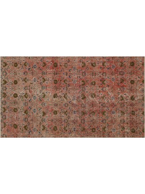 Sempati Halı Vintage Eskıtme El Dokuma Halı  125 X 225 Cm 9585