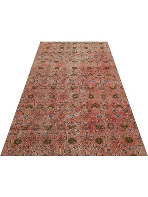 Sempati Halı Vintage Eskıtme El Dokuma Halı  125 X 225 Cm 9585