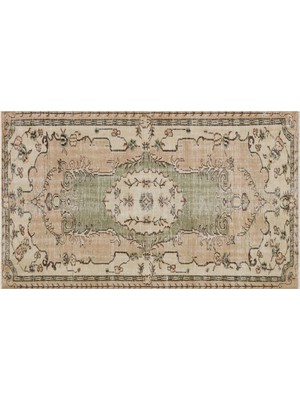 Sempati Halı Eşsız Anadolu Vintage Eskıtme El Dokuma Halı  152 X 237 Cm 9646