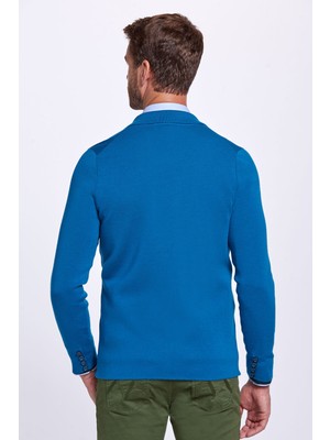 Hemington Extrafine Merino Triko Blazer Yeşil Ceket