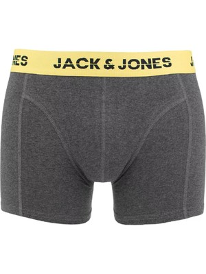 Jack & Jones Jack Jones Erkek Pamuklu Rahat 3 Lü Boxer 12203322