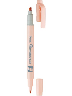 Pentel Marker Kalem Illumina Flex Pastell Orange SLW11P-FE