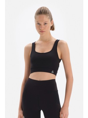 Dagi Siyah Sırt Detaylı Sporcu Sütyen