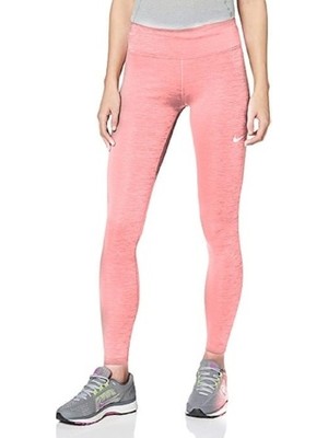 Nike W Nk Fast Tght Mr Kadın Spor Pembe Tayt