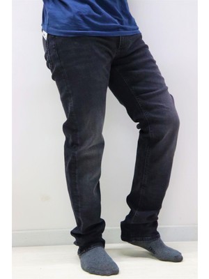 Lee L707PYCB Erkek Siyah Daren Zip Fly Regular Straight Jean Pantolon