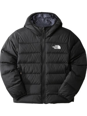 The North Face Reversıble North Down Hooded Ceket Çocuk Siyah