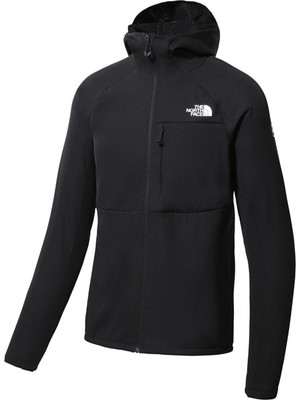 The North Face Summit Futurefleece Tam Fermuarlı Kapüşonlu Hoodie Erkek Siyah