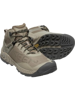 Keen Nxis Evo Mid Wp M-Brindle/canteen - Su Geçirmez Erkek Bot - Bej