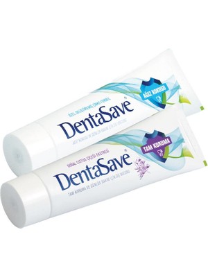 DentaSave Ağız Kokusu ve Tam Koruma Sağlayan Diş Macunu 75 ml Çinko Formül ile Etkili