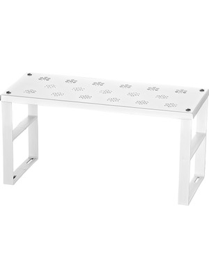 Dükkanönü 2 Adet Küçük Organizer Dolap Içi Düzenleyici Raf, Bardak Rafı, Düzenleme Rafı Org-02