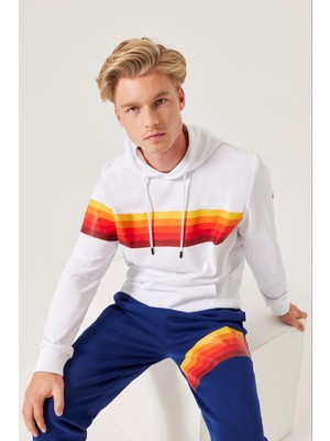 Ellesse Erkek Kapüşonlu Sweatshirt M006-WT